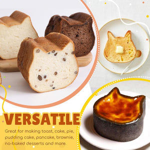 Cat Toast Mold