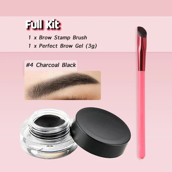 4D Hair Stroke Brow Stamp Brush