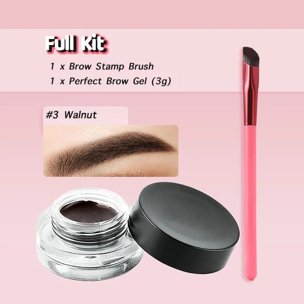 4D Hair Stroke Brow Stamp Brush