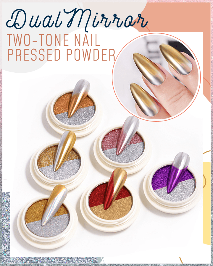 DualMirror™ Two-Tone Nail Pressed Powder