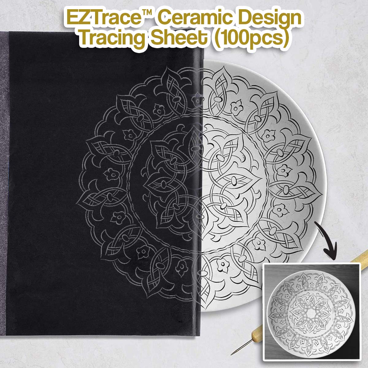 EZTrace™ Ceramic Design Tracing Sheet