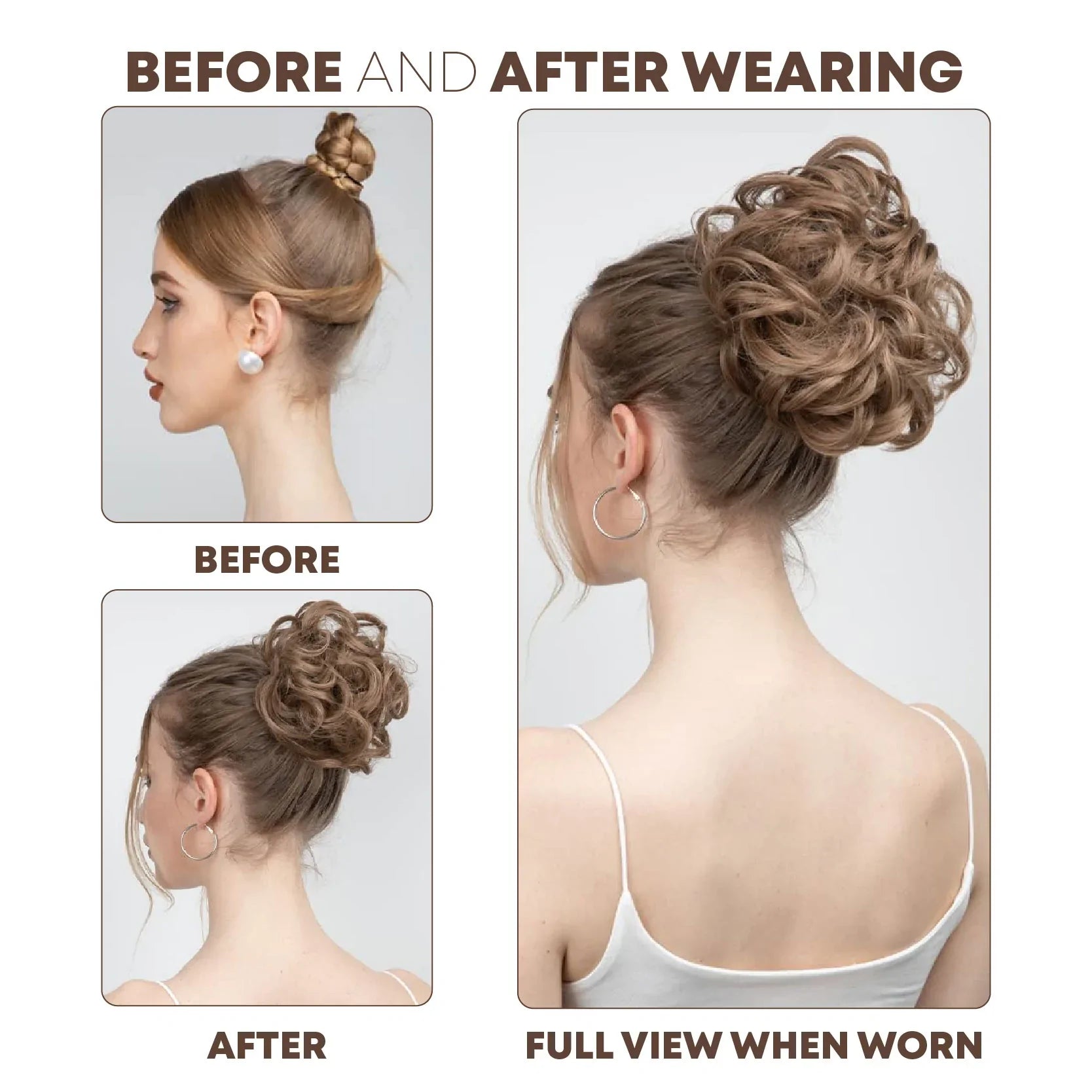 Stylish Instant Messy HairBun