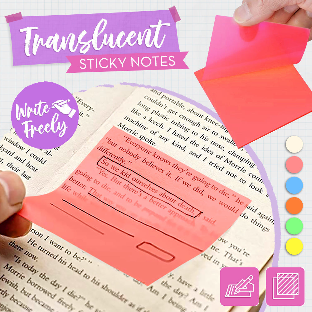 Transparent Sticky Notes