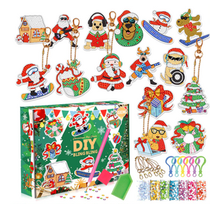 Christmas Diamond Painting Stickers Kit