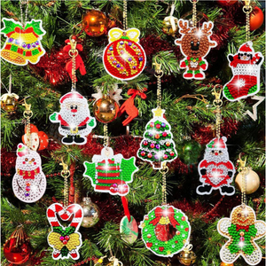 Christmas Diamond Painting Stickers Kit