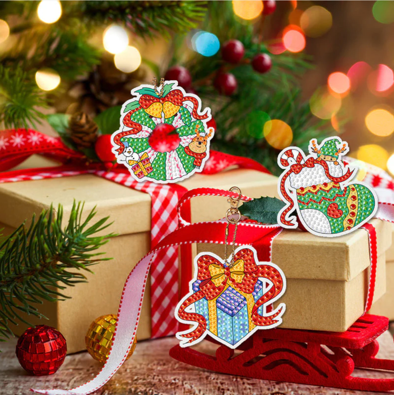 Christmas Diamond Painting Stickers Kit