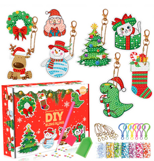 Christmas Diamond Painting Stickers Kit