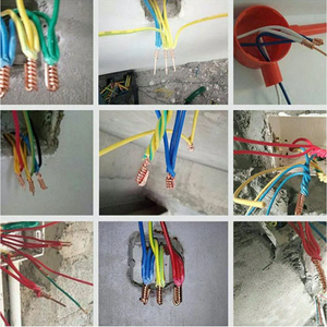 Self Threading Adapter For Twisting Wires