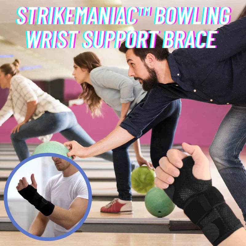 StrikeManiac™ Bowling Wrist Support Brace