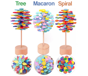 Wooden Spiral Lollipop