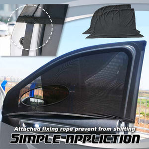 See-through Sunshade Side Window Car Curtain