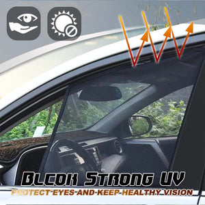 See-through Sunshade Side Window Car Curtain