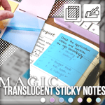 Magic Translucent Sticky Notes