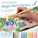 High Pigmented Acrylic Paint Markers