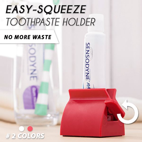 Easy-squeeze Toothpaste Holder