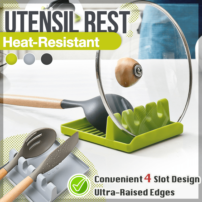 Heat-Resistant Utensil Rest