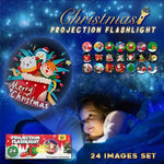 Christmas Bedtime Projection Flashlight