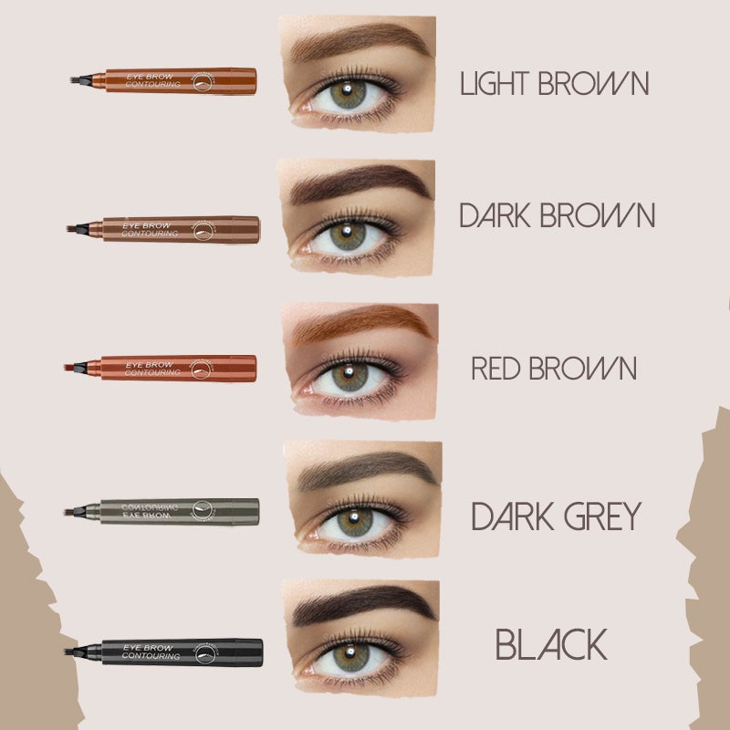 ZEMANVA 4 Tipped Precise Brow Pen