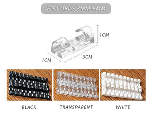 Adhesive Mini Cords Organizer