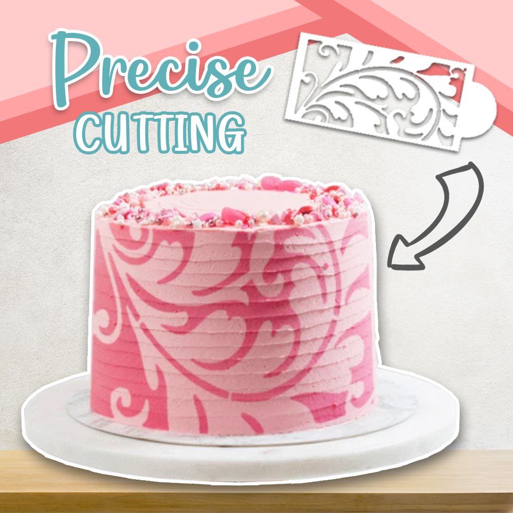 Professional Cake Decoration Stencil